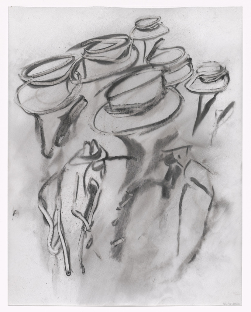 Unused preparatory drawing for In Memory of My Feelings