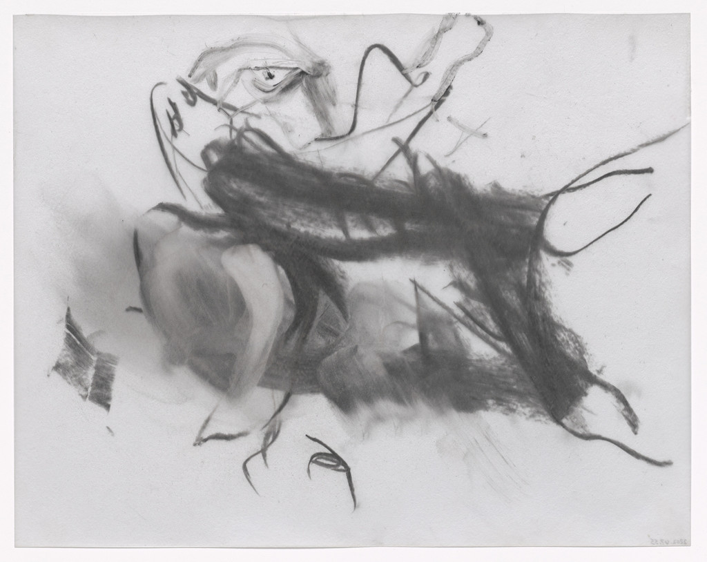 Unused preparatory drawing for In Memory of My Feelings