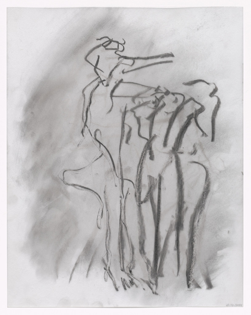 Unused preparatory drawing for In Memory of My Feelings
