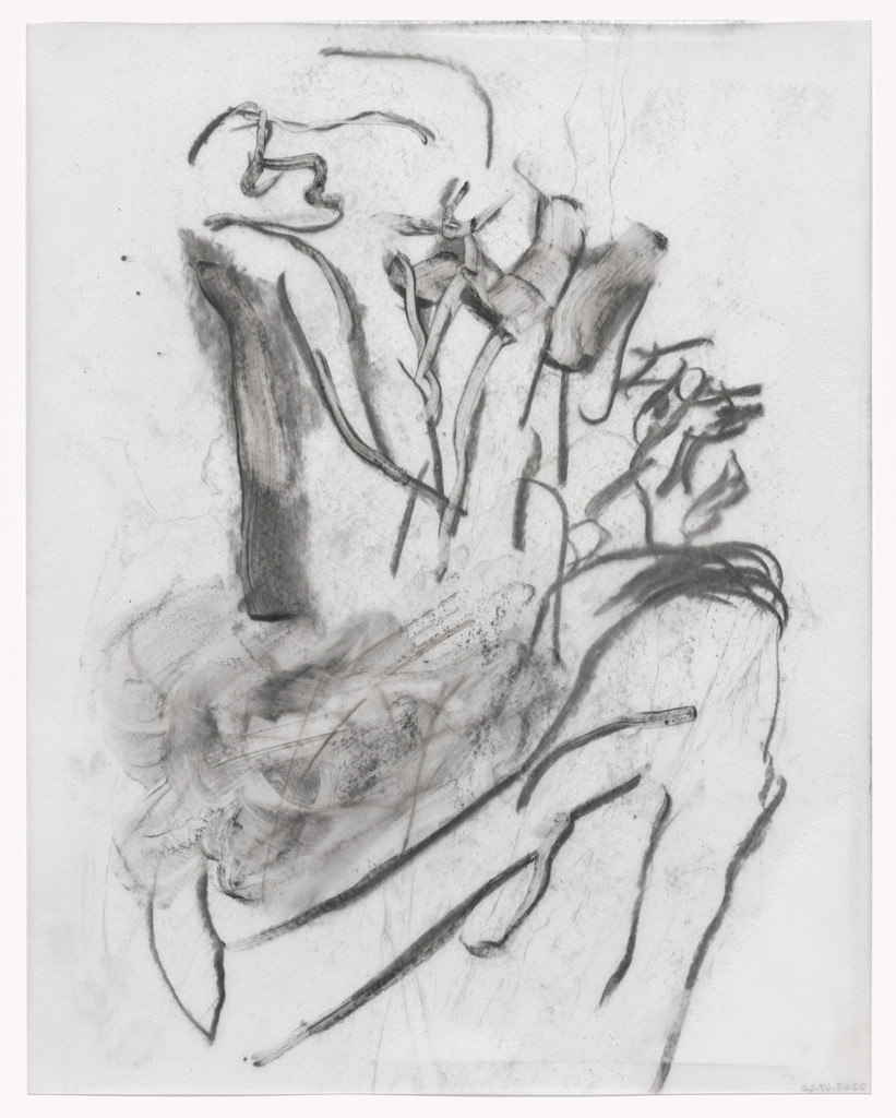 Unused preparatory drawing for In Memory of My Feelings