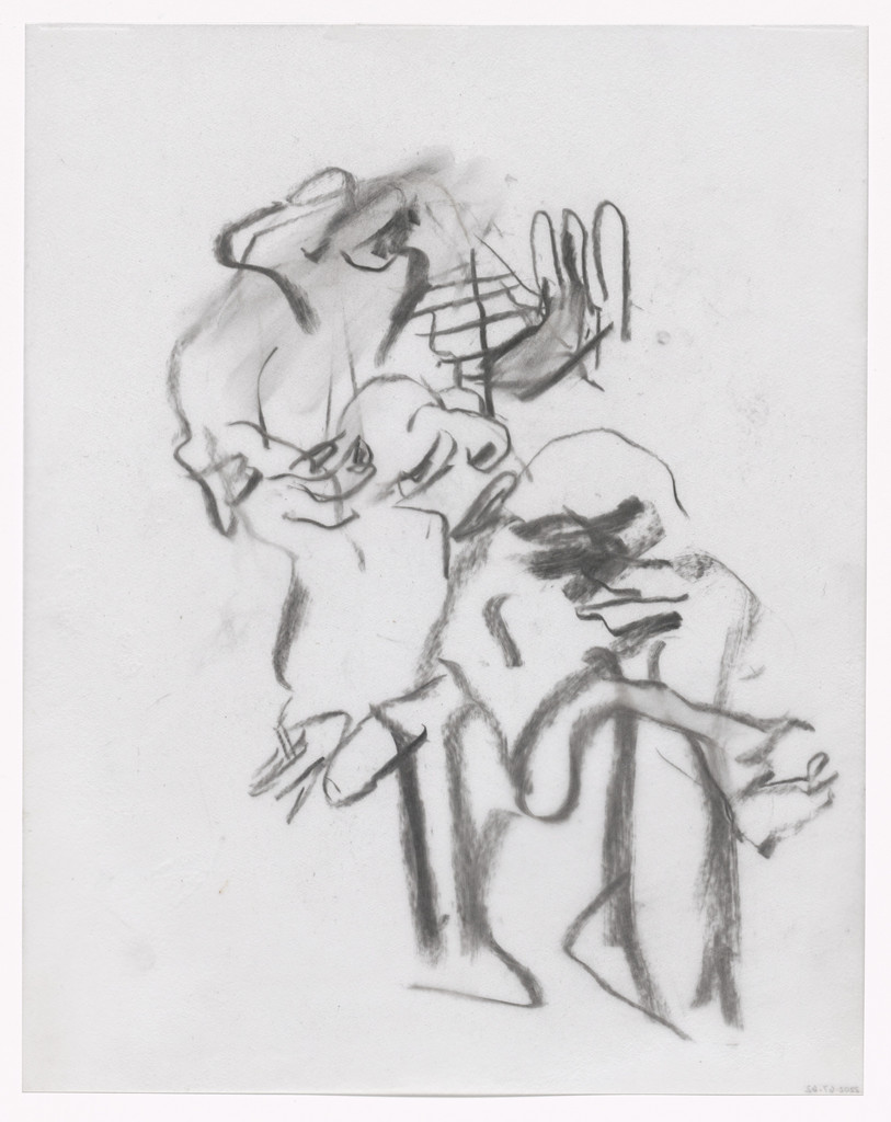 Unused preparatory drawing for In Memory of My Feelings