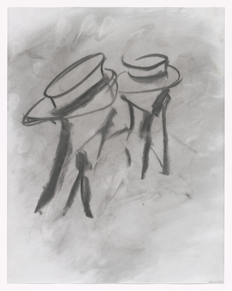 Unused preparatory drawing for In Memory of My Feelings