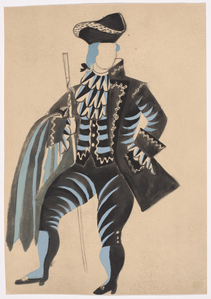 Costume design for the ballet Le Tricorne