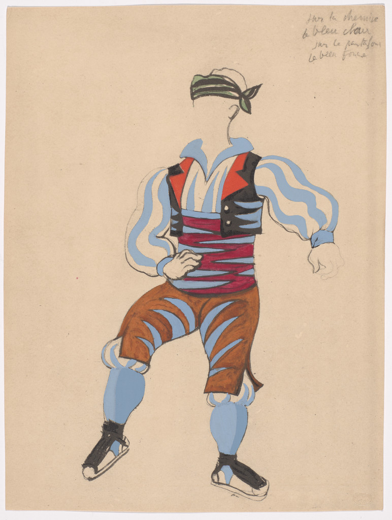 Costume design for the ballet Le Tricorne