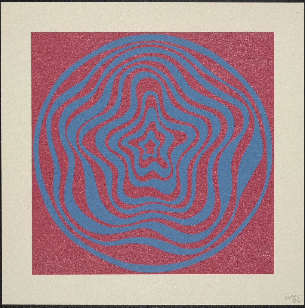 Untitled from Concentric Irregular Bands