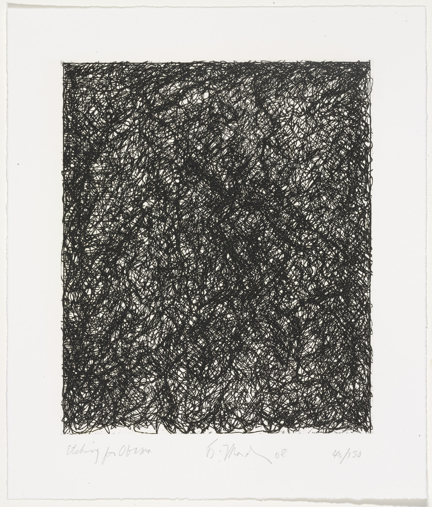 Etching for Obama from Artists for Obama