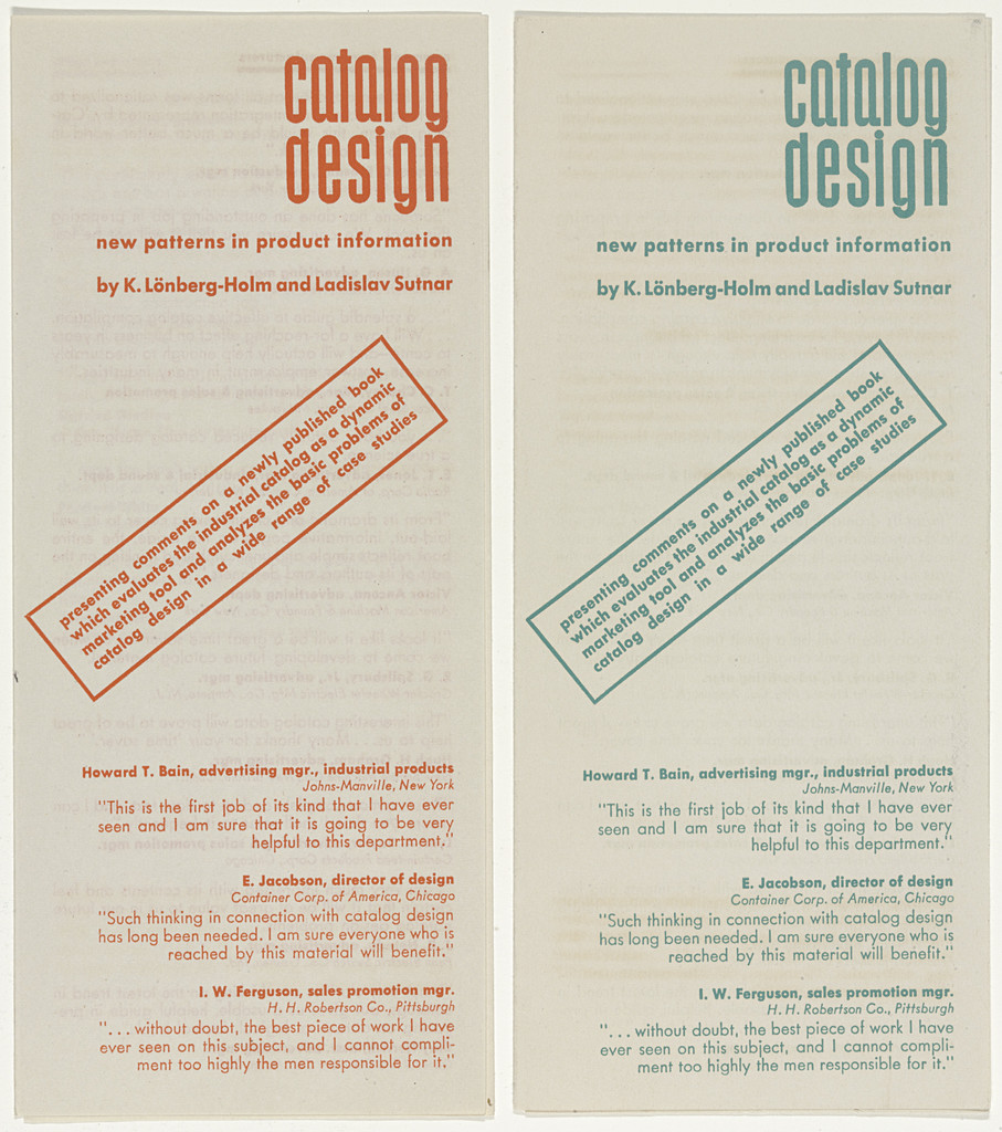 Catalog Design