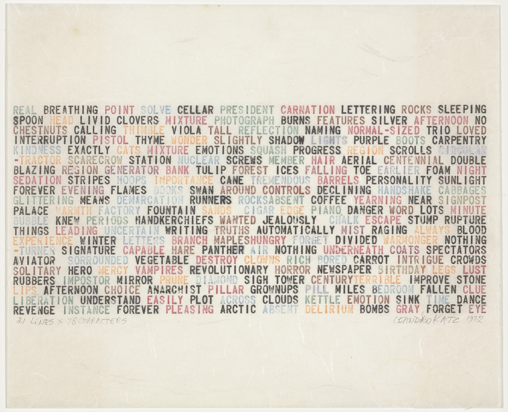 21 x 78 characters