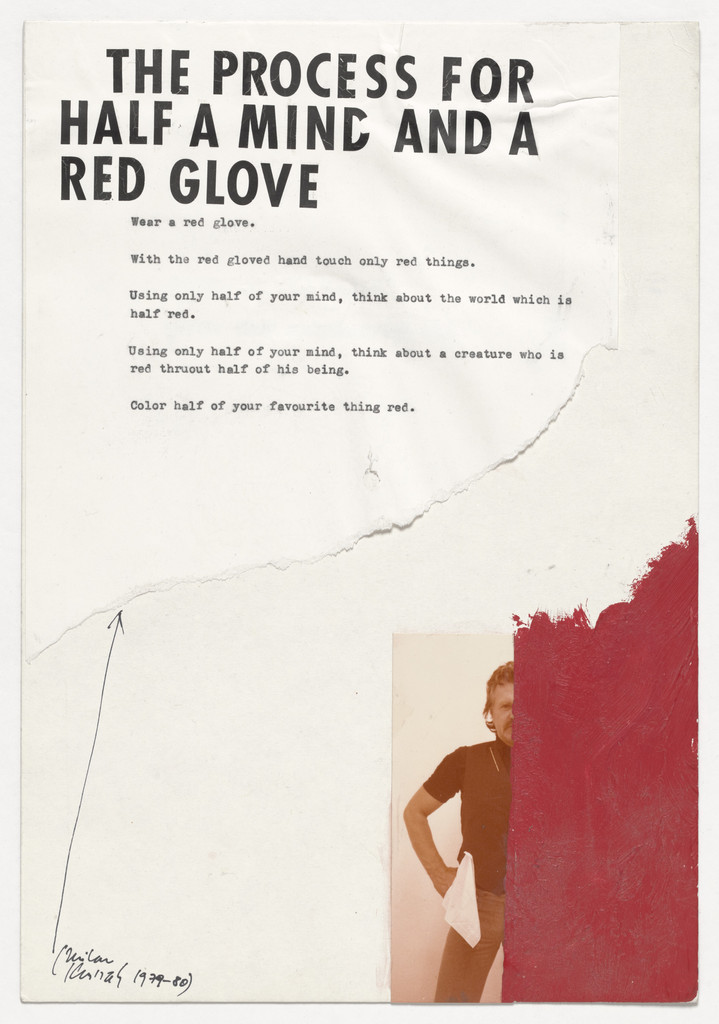 The Process for Half a Mind and a Red Glove