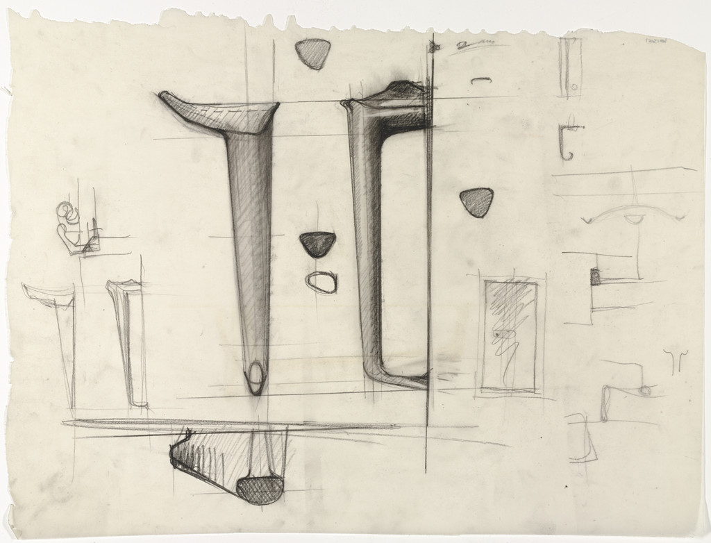 Door handle sketches