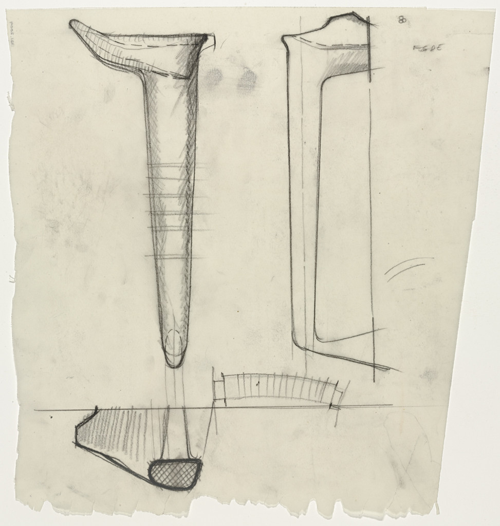 Door handle sketches