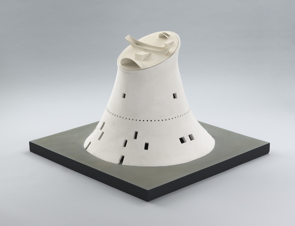 Assembly Hall, Chandigarh, India (Model of the roof structure)