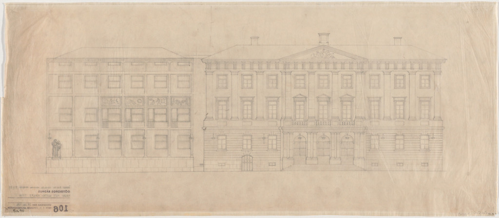 Law Courts Annex, Gothenburg, Sweden, Exterior elevation