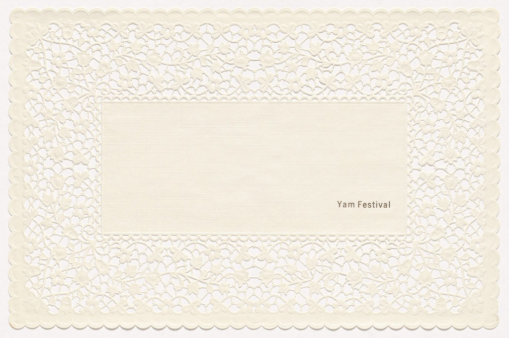 Yam Festival placemat