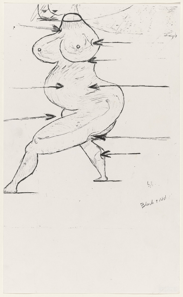 Untitled (Study for Sainte Sébastienne)