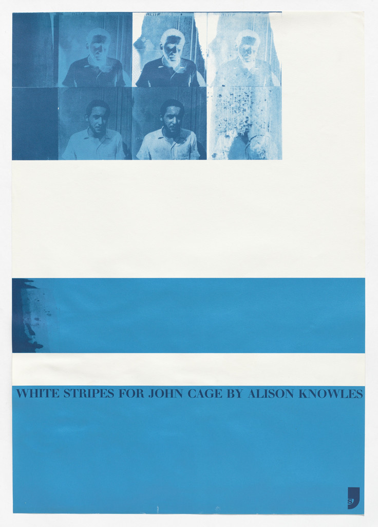 White Stripes for John Cage from Situazione (Second series)