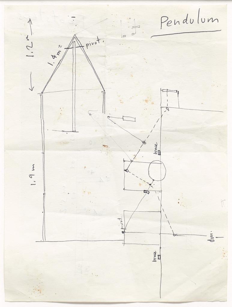 Drawing for Pendulum from Flux Labyrinth