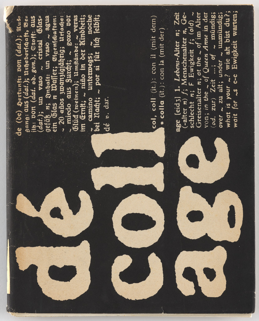 dé-coll/age, no. 3