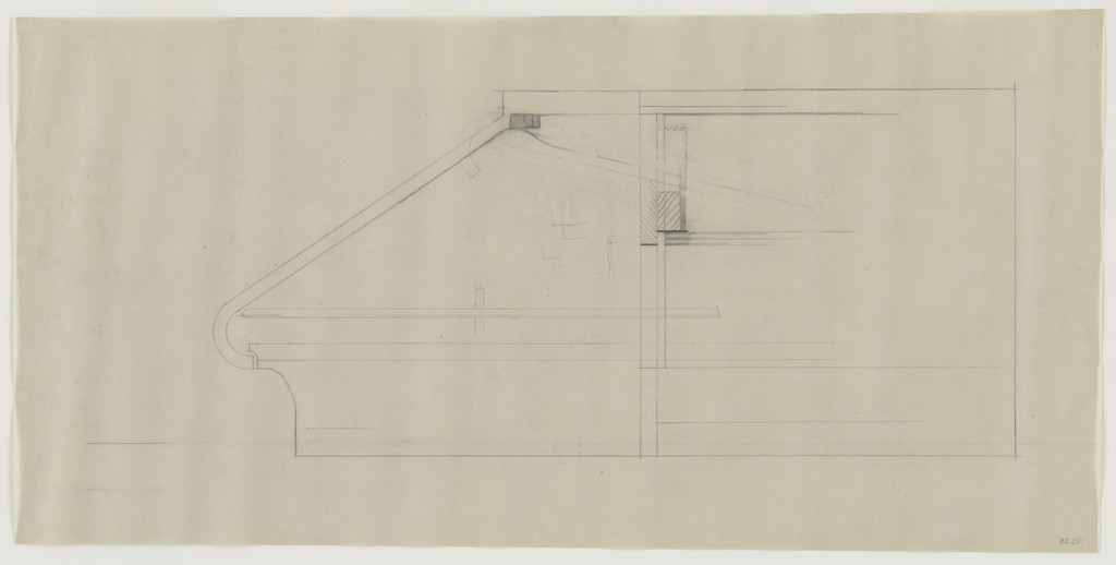 Design for Telefunken Record Player, Section