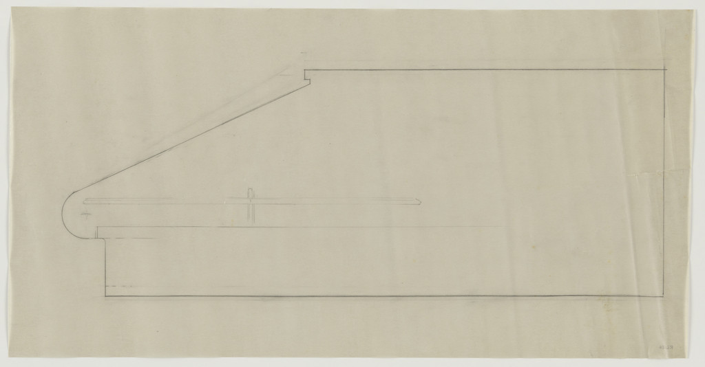 Design for Telefunken Record Player, Section