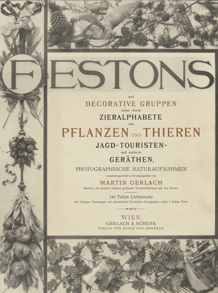 Page from Festons und Dekorative Gruppen