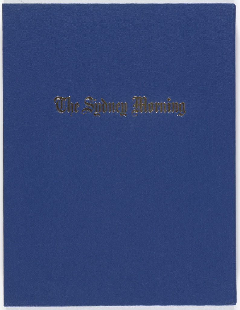 Word Works & Ideagraphics 1967-1988, Volume I, from The Sydney Morning