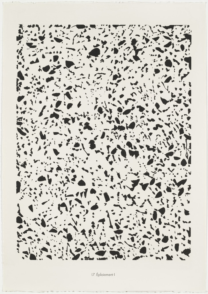 Expansiveness I (Eploiement I) from the portfolio Scrap Plates I (Planches de rebut II) from Phenomena (Les Phénomènes)