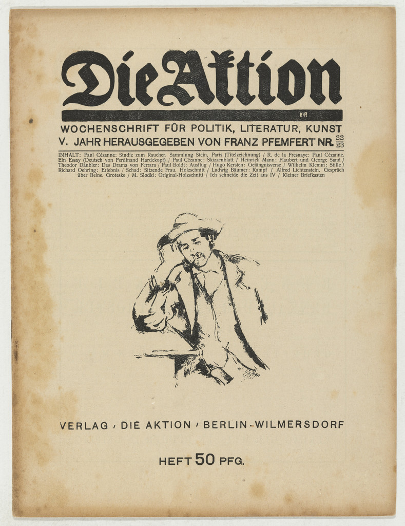 Die Aktion, vol. 5, no. 22/23