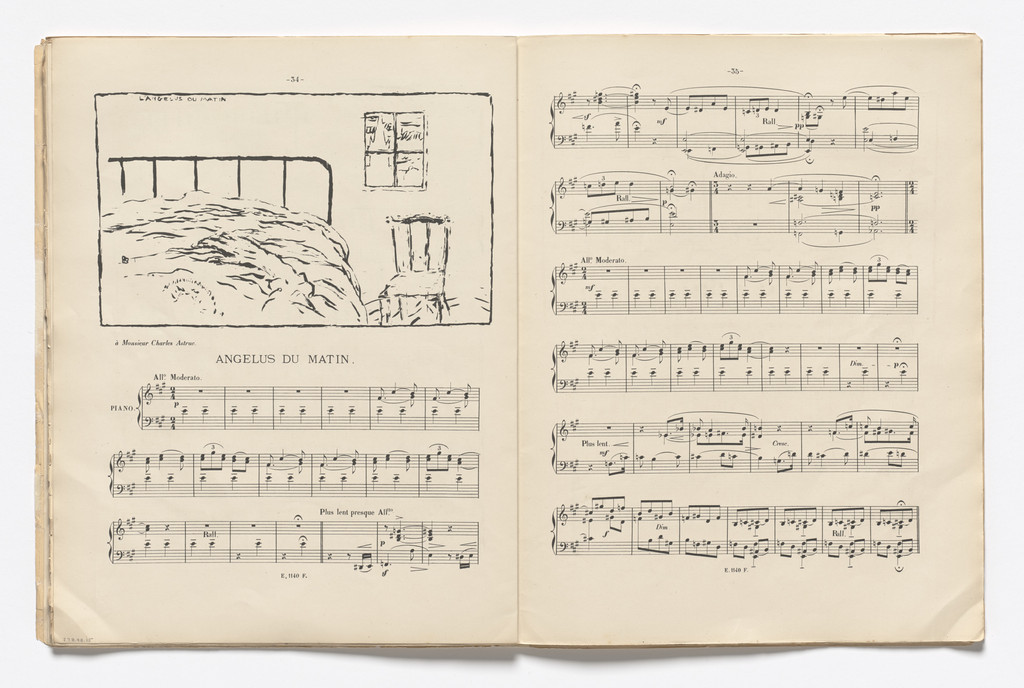 Morning Angelus (L'Angélus du matin) (headpiece, page 34) from Petites scènes familières