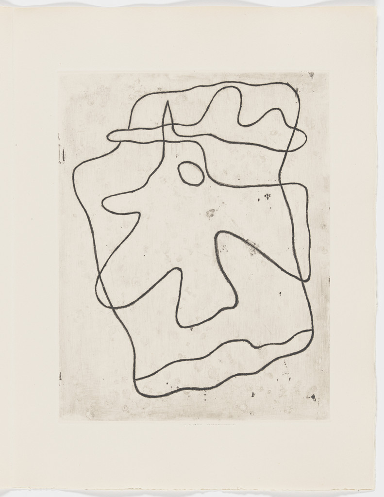 Precipice (Précipice) (plate, folio 18) from Towards Infinite White (Vers le blanc infini)