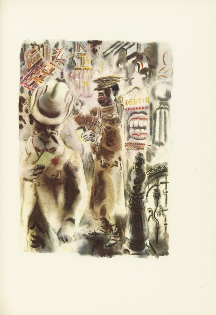 Plate (facing page 160) from The Voice of the City and Other Stories