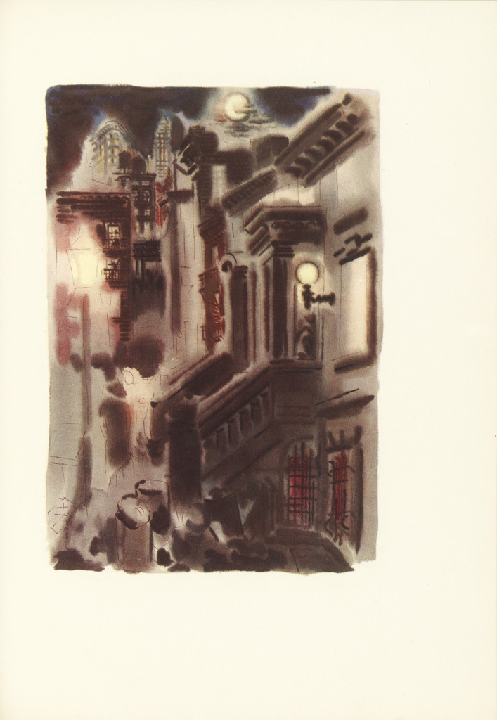 Brownstone Front (plate facing page 198) from The Voice of the City and Other Stories