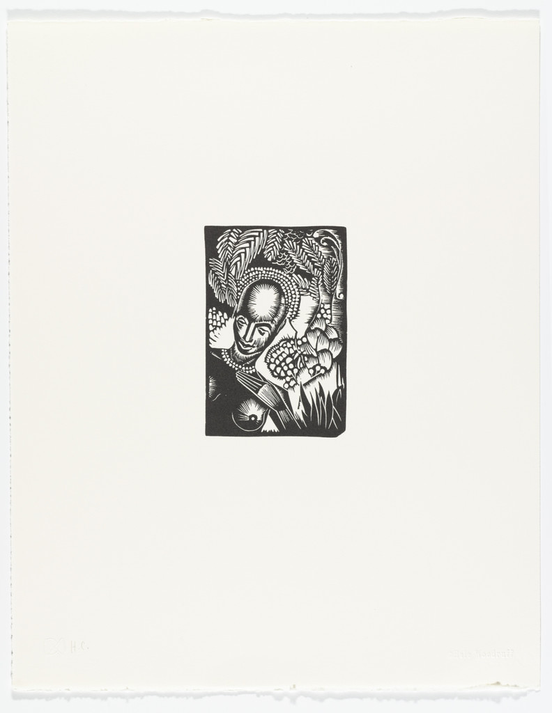 African Headdress from Hale Woodruff: Selections from the Atlanta Period 1931–1946