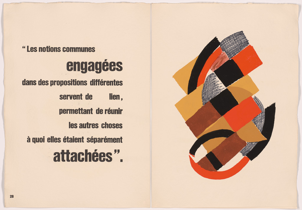 Plate (page 29) from Rythmes-Couleurs
