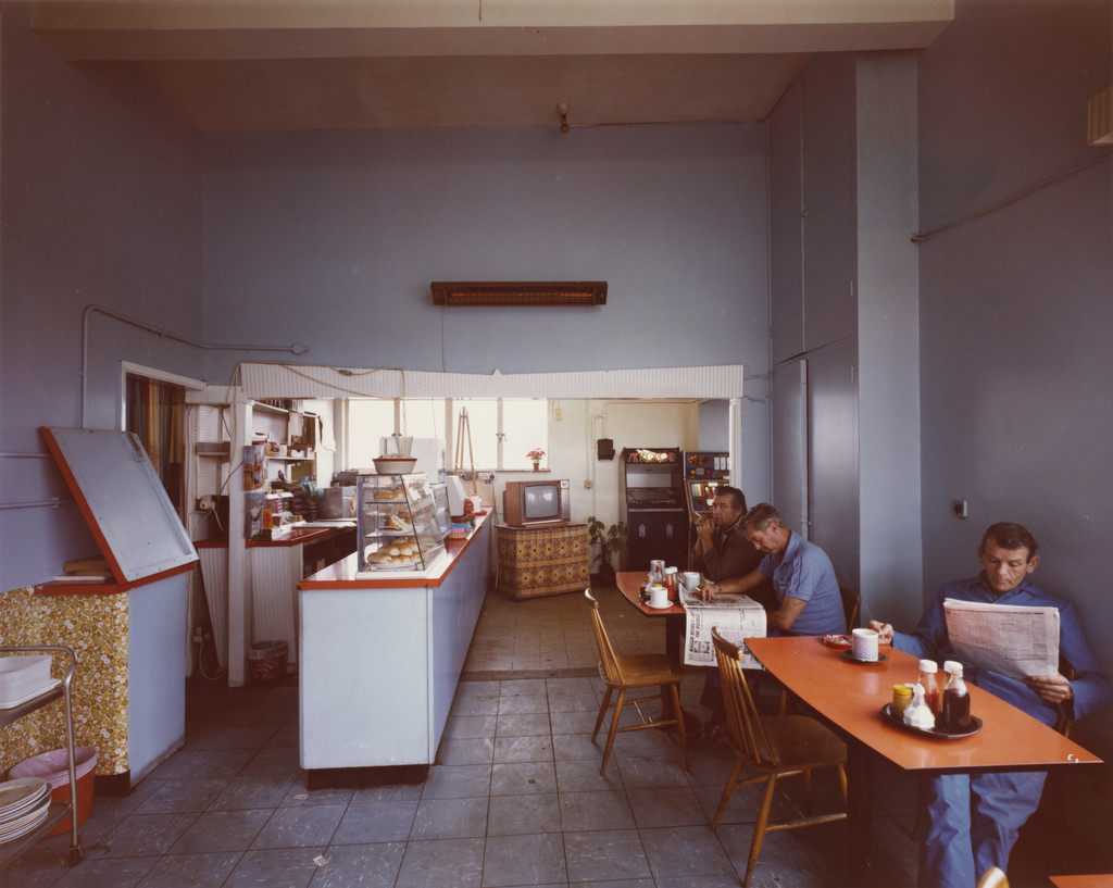 Interior, John's Cafe, Sandy, Bedfordshire from the portfolio A1: The Great North Road