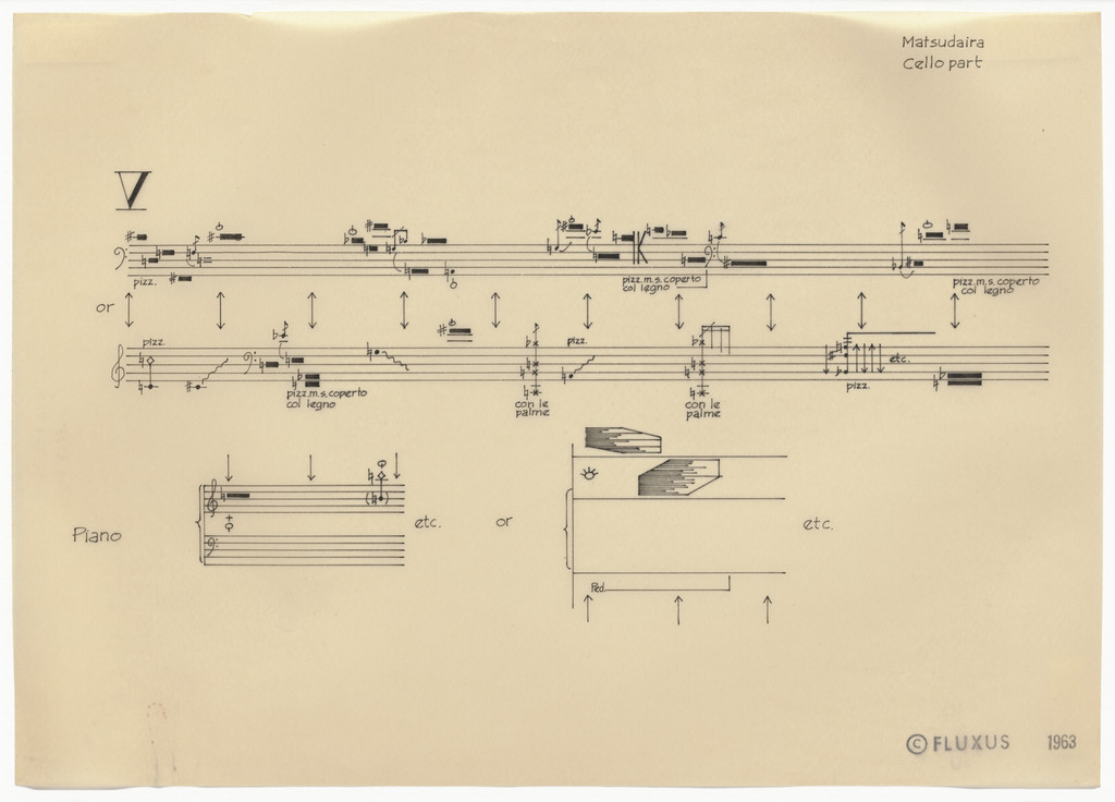 Cello Part V from Co-Action for Cello and Piano I