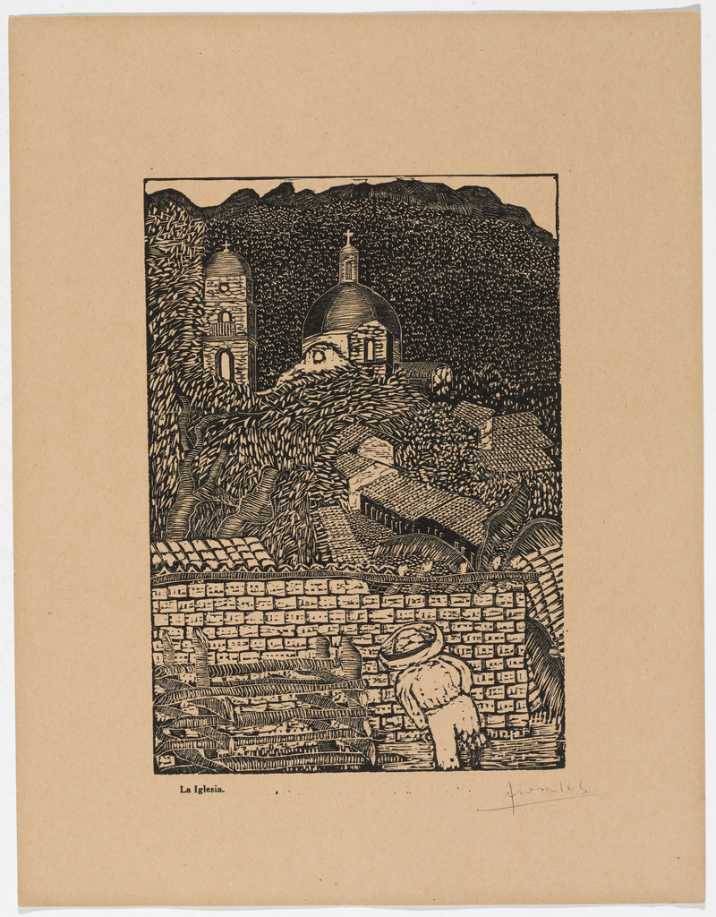 The Church (La Iglesia) from Album of Prints (Album de grabados)
