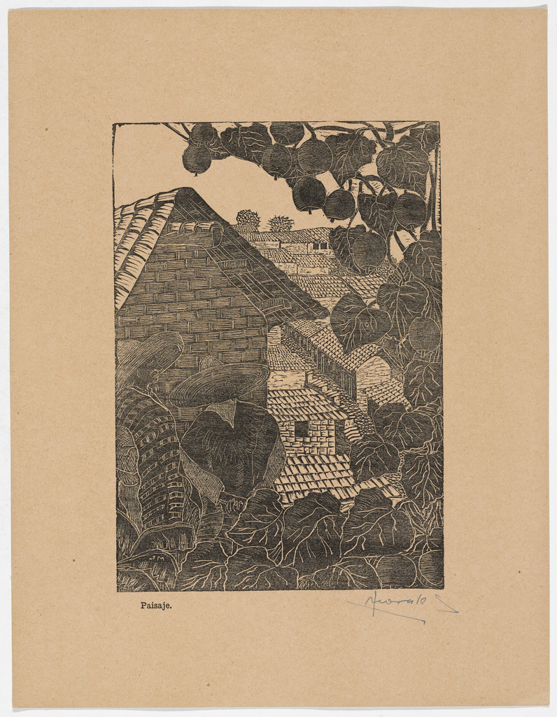 Landscape (Paisaje) from Album of Prints (Album de grabados)