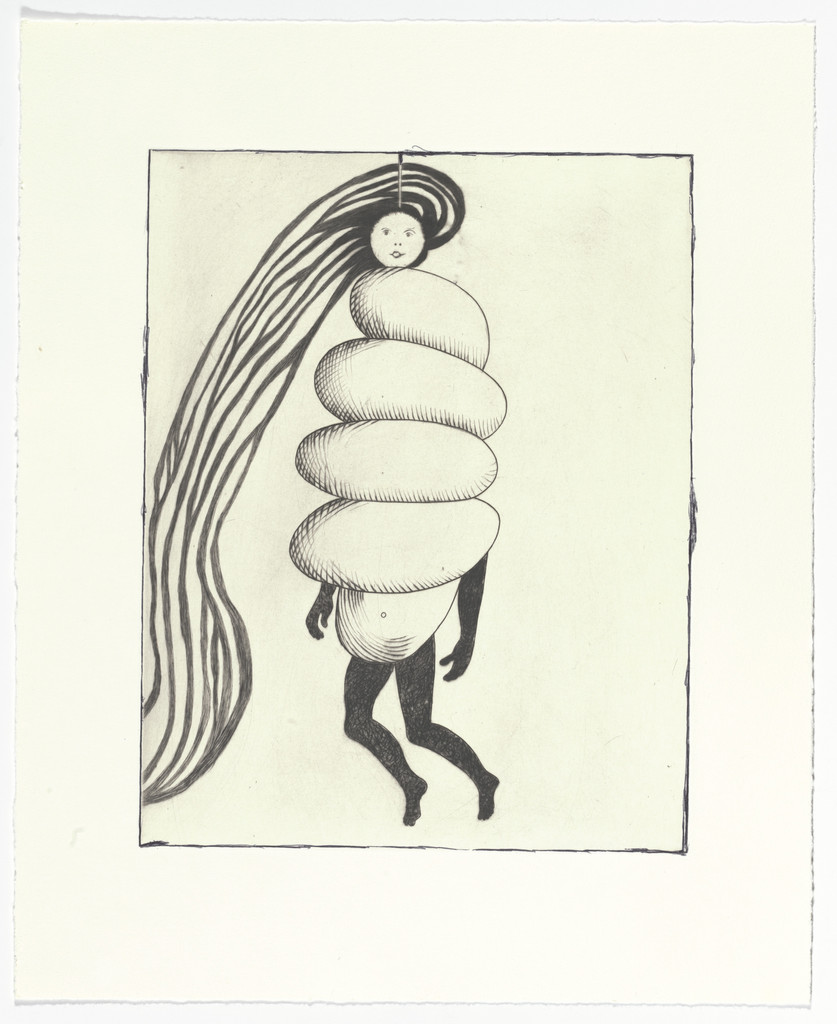 Spiral Woman, plate 2 of 7, from the portfolio, La Réparation