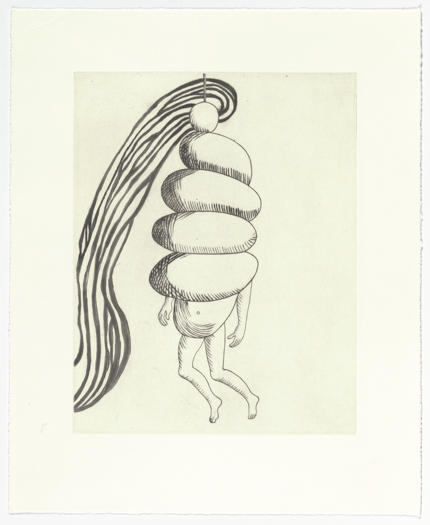Spiral Woman, plate 2 of 7, from the portfolio, La Réparation