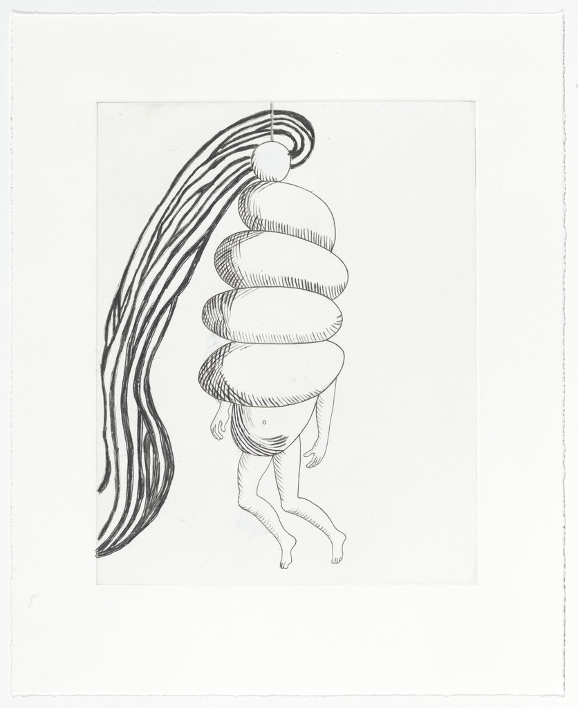 Spiral Woman, plate 2 of 7, from the portfolio, La Réparation