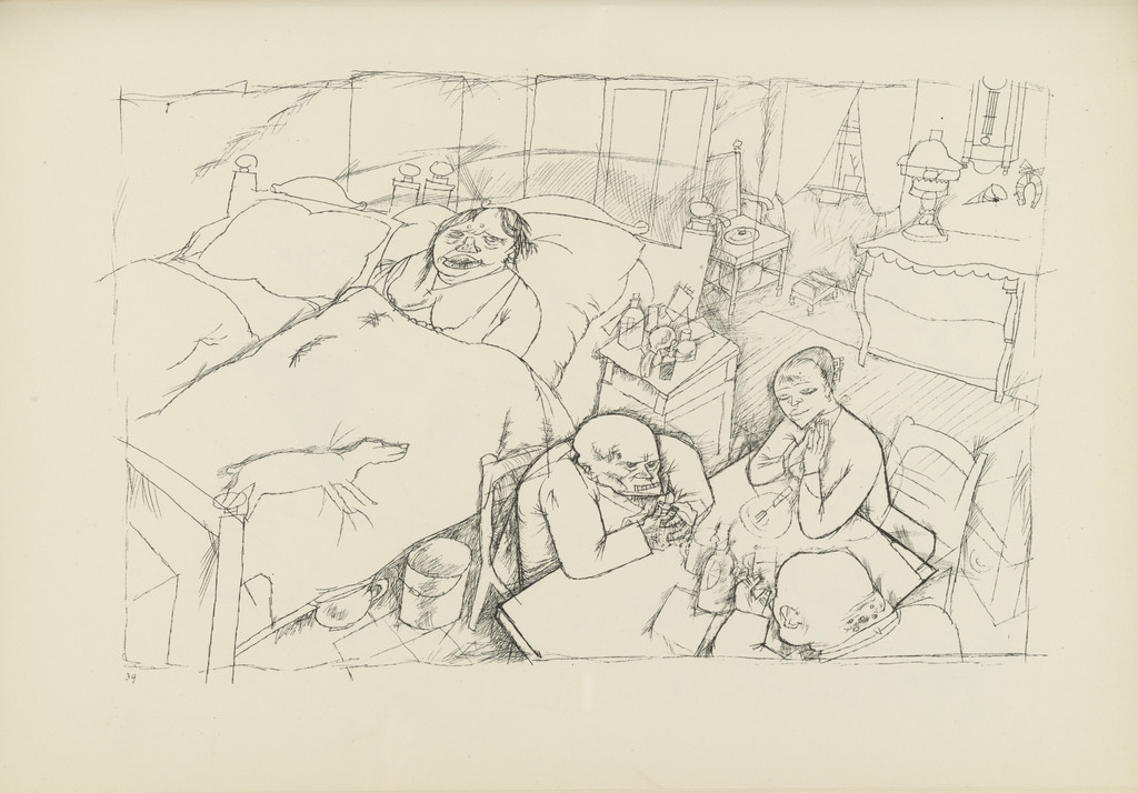 Interieur (plate, folio 48) from Ecce Homo