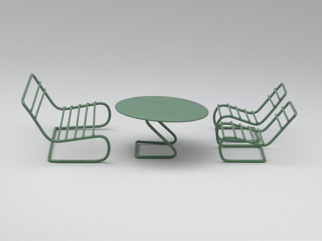 Modernist dollhouse furniture