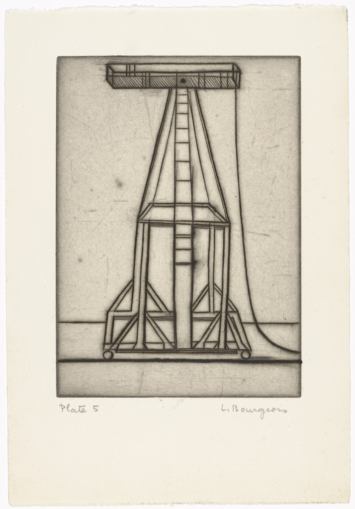 Plate 5 of 9, from the illustrated book, He Disappeared into Complete Silence, first edition (Example 1)