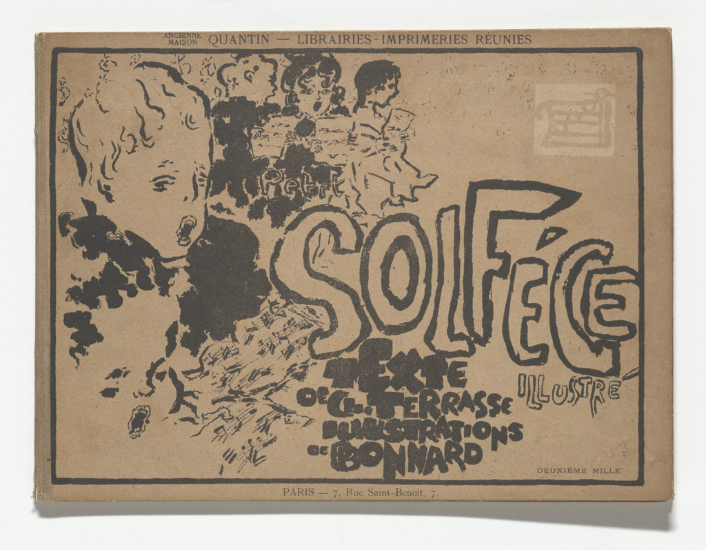 Front cover from Petit solfège illustré (Little Illustrated Solfège)