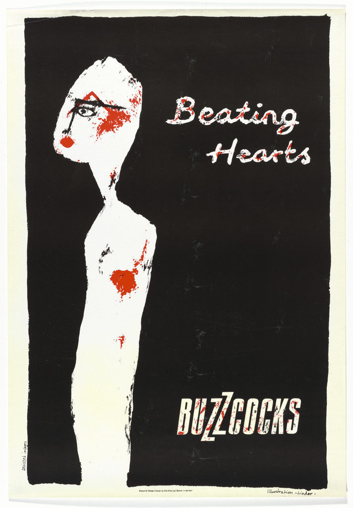 Buzzcocks, Beating Hearts (Poster for Beating Hearts tour)