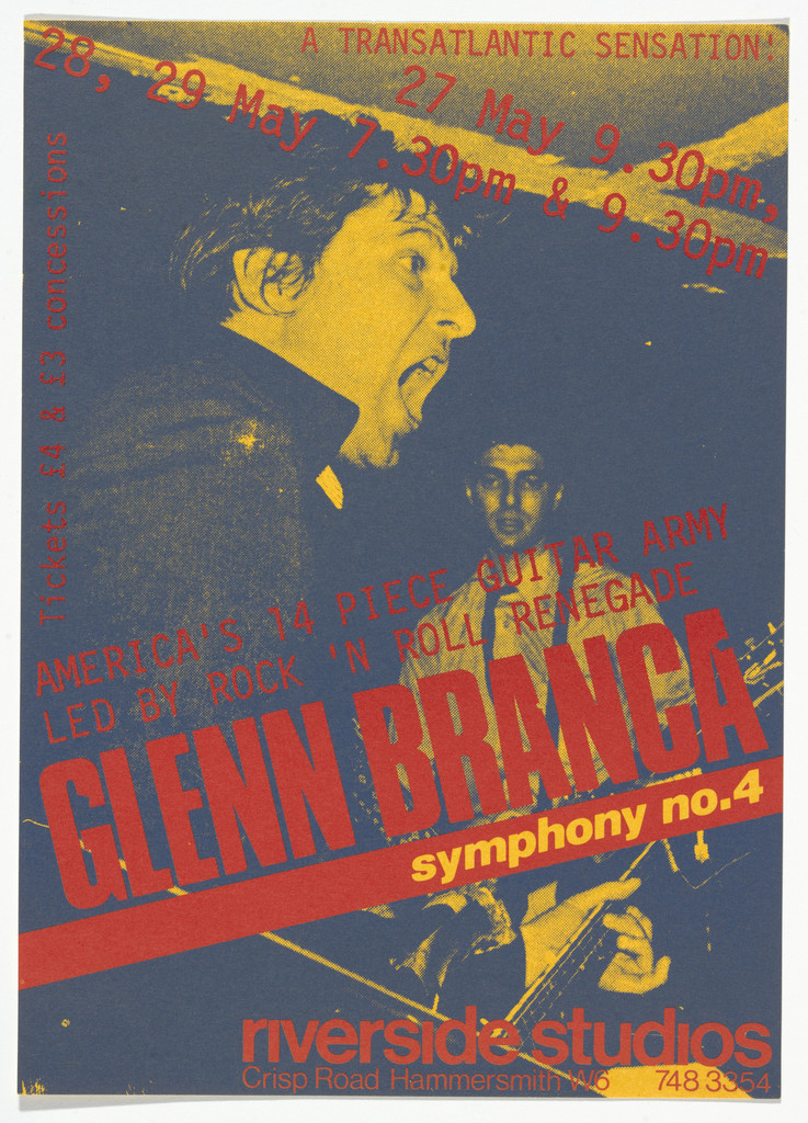 Glenn Branca, Symphony No. 4, Concert in Hammersmith