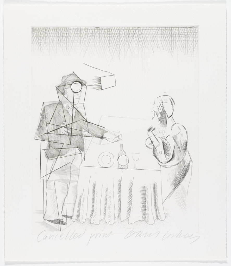 Cancellation proof for Figures with Still Life from The Blue Guitar
