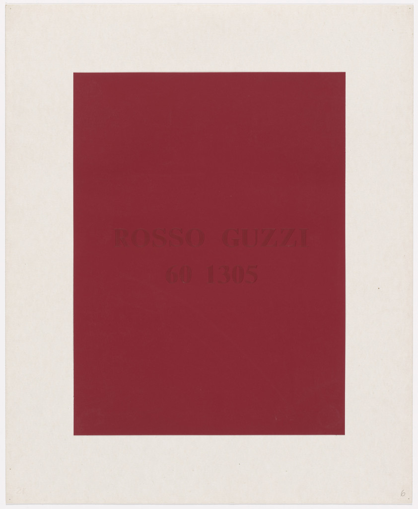 Rosso Guzzi from Insicuro Noncurante