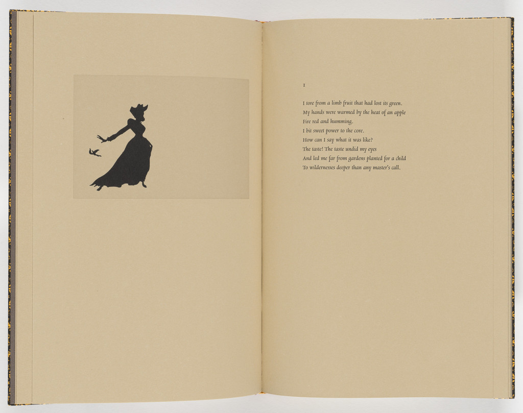 Plate (page 8) from Five Poems